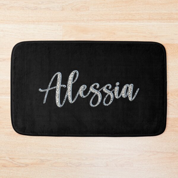 Item preview, Alessia name, Dalmatian pattern Alessia first name designed and sold by Danylo Mikhnievych.