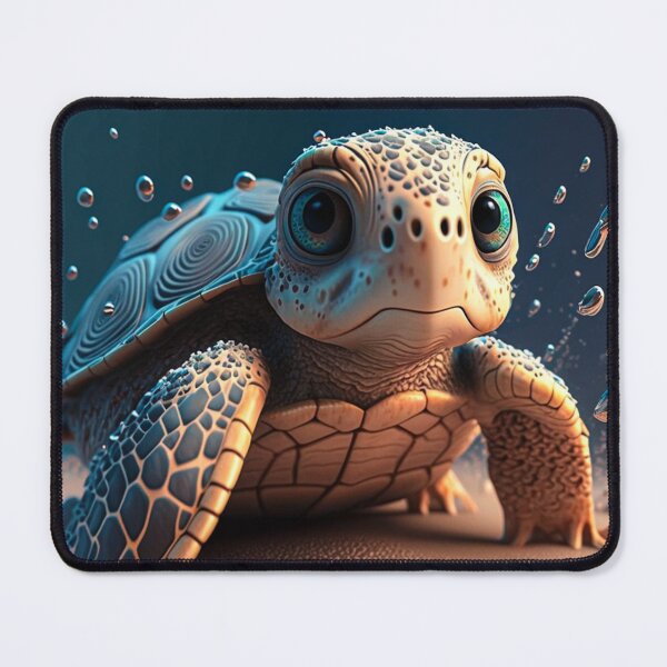 Item preview, Wave the Baby Turtle designed and sold by DoublecrashArt.