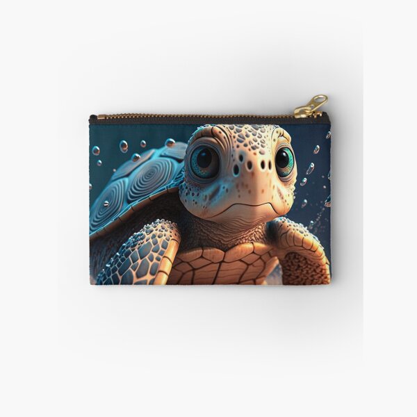 Item preview, Wave the Baby Turtle designed and sold by DoublecrashArt.