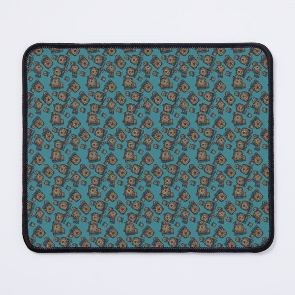 Item preview, Turquoise Small Intestine Cell Pattern designed and sold by vividbiology.