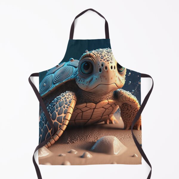 Item preview, Wave the Baby Turtle designed and sold by DoublecrashArt.