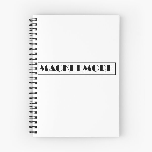 Item preview, Macklemore White Box Text designed and sold by Binky Studio.