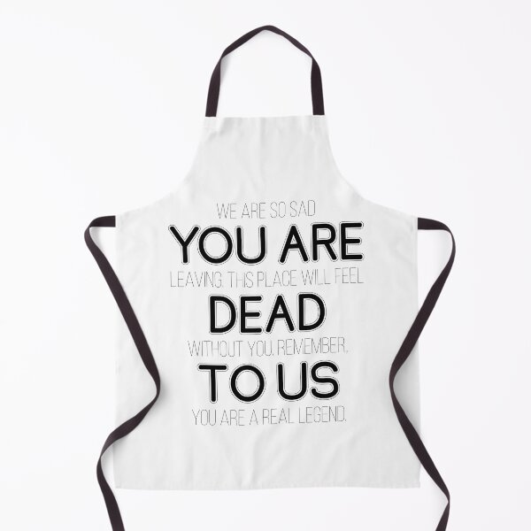 Item preview, You are dead to us going away gift for coworker, boss or friend designed and sold by TheVeiledLion.