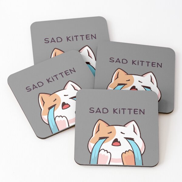 Item preview, Sad Kitten designed and sold by RedNeo.