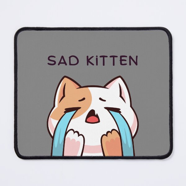 Item preview, Sad Kitten designed and sold by RedNeo.