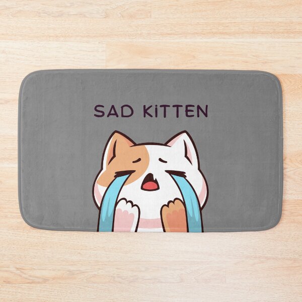 Item preview, Sad Kitten designed and sold by RedNeo.
