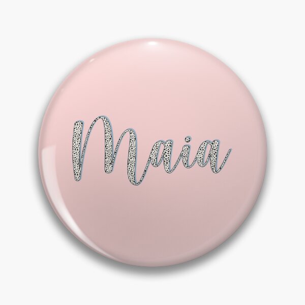Item preview, Maia name, Dalmatian pattern Maia first name designed and sold by Danylo Mikhnievych.