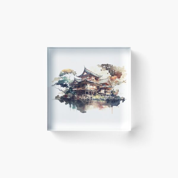 Item preview, Japanese Art Landscape designed and sold by letsgetinspired.
