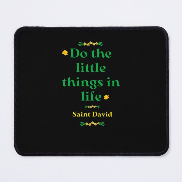 Item preview, Do the little things in life /Gwnewch y pethau bychain mewn bywyd St. David's Day Gifts designed and sold by facePale.