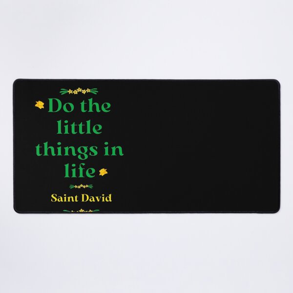 Item preview, Do the little things in life /Gwnewch y pethau bychain mewn bywyd St. David's Day Gifts designed and sold by facePale.