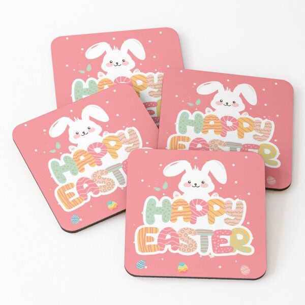 Item preview, Happy Easter wishes with Easter bunny | Easter bunny designs| for Easter  designed and sold by Arteartz.