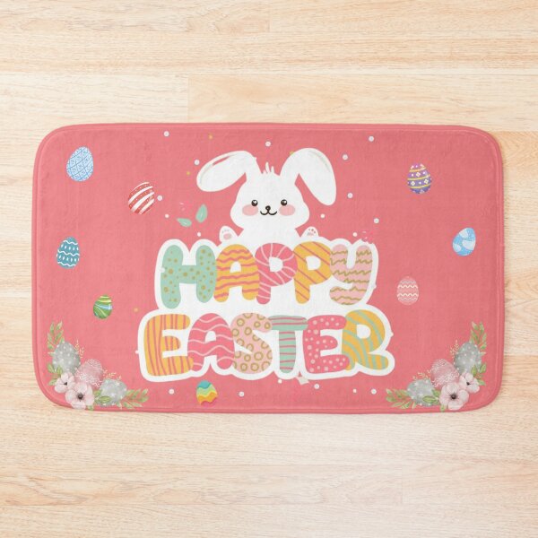 Item preview, Happy Easter wishes with Easter bunny | Easter bunny designs| for Easter  designed and sold by Arteartz.