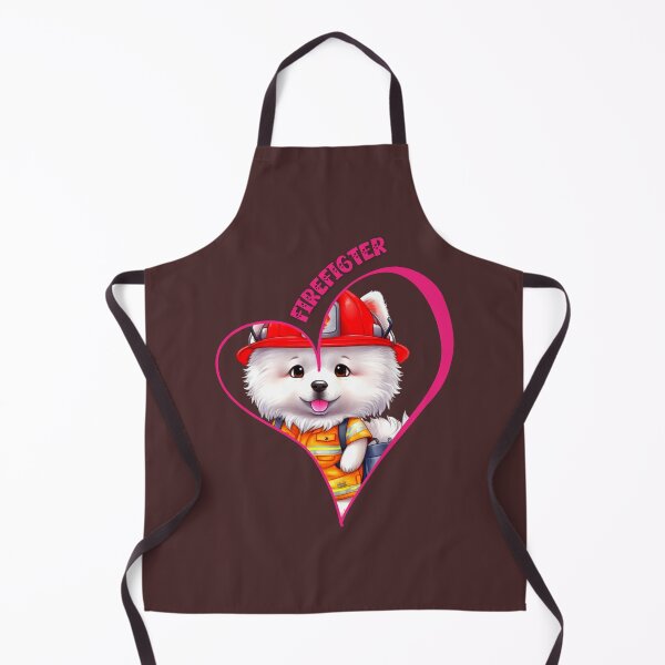 Item preview, Firefighter, samoyed love designed and sold by HarriPaloma.