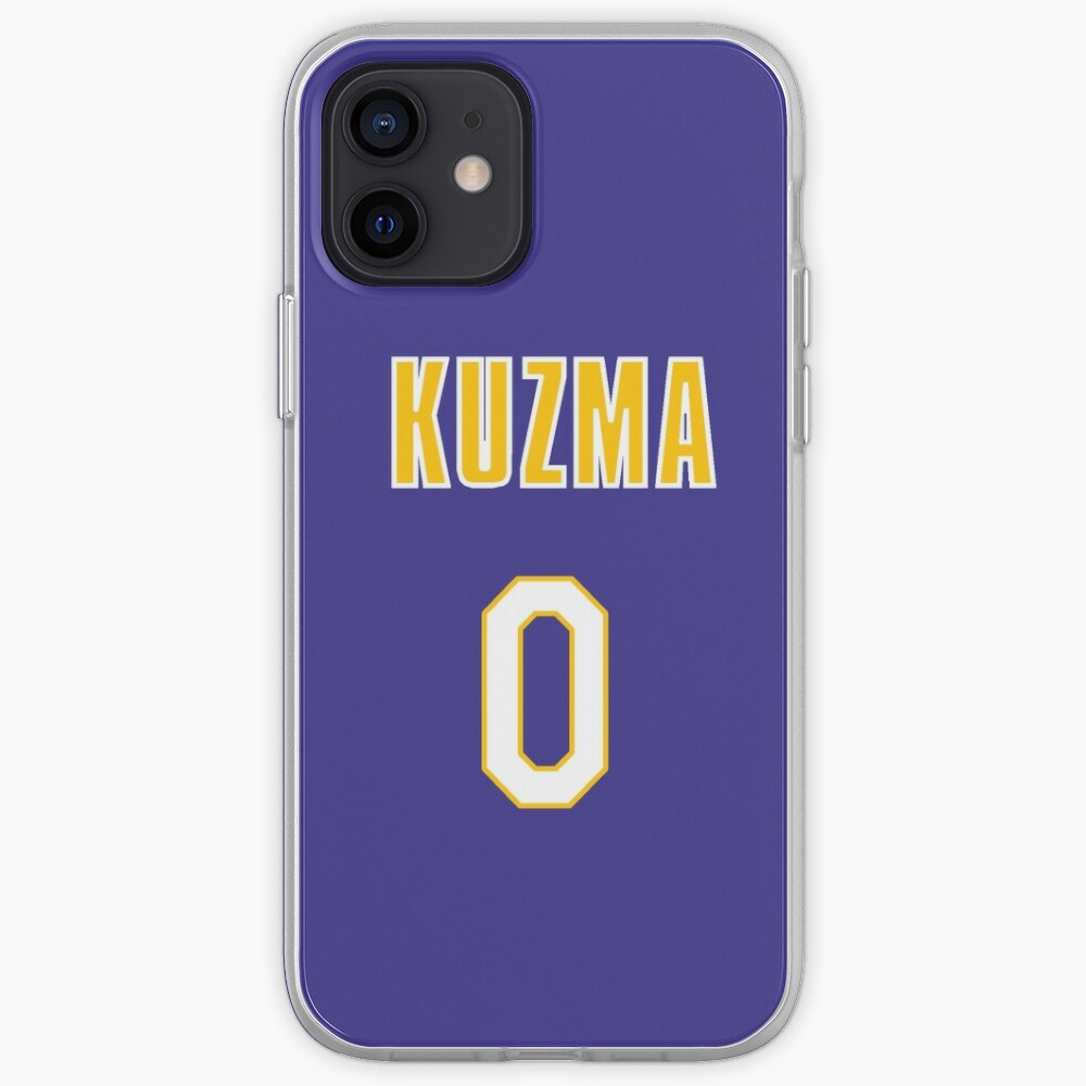 Kyle Kuzma Signed #0 Jersey Purple and Gold ( Lakers Color ) with