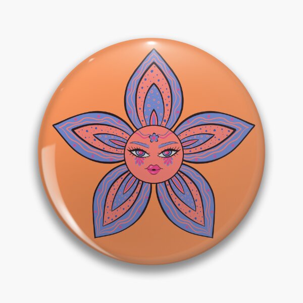 Item preview, Hippy Trippy Flower  designed and sold by dimskokkinaki.