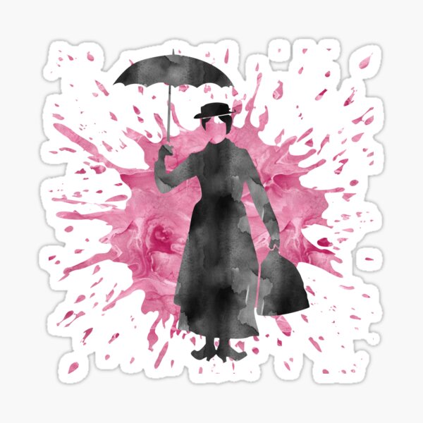 Mary Poppins Silhouette Schalter Aufkleber Mädchen Aufkleber Kinderzimmer Wanddekor Klettern Lichtschalter Aufkleber Fairy Sitting Switch Aufkleber