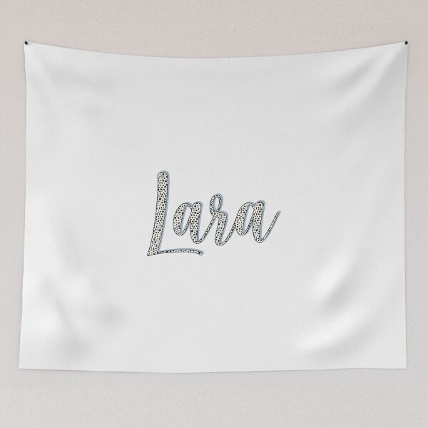 Item preview, Lara name, Dalmatian pattern Lara first name designed and sold by Danylo Mikhnievych.