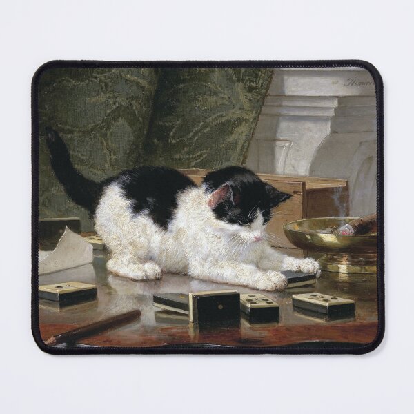 Item preview, The cat at play | Henriëtte Ronner designed and sold by LaMadeleine.
