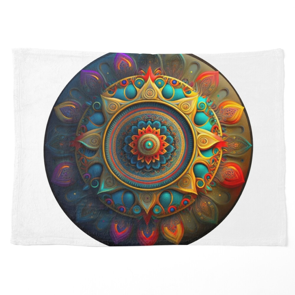 Beautiful Mandala Art Design With Vivid Colors Pin by Yann78140