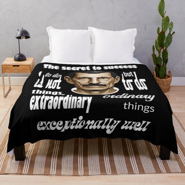 Item preview, Guenther Steiner quotes: "The secret to success is not to do extraordinary things, but to do ordinary things exceptionally well." designed and sold by JEK Designer ⭐⭐⭐⭐⭐ (5.0).
