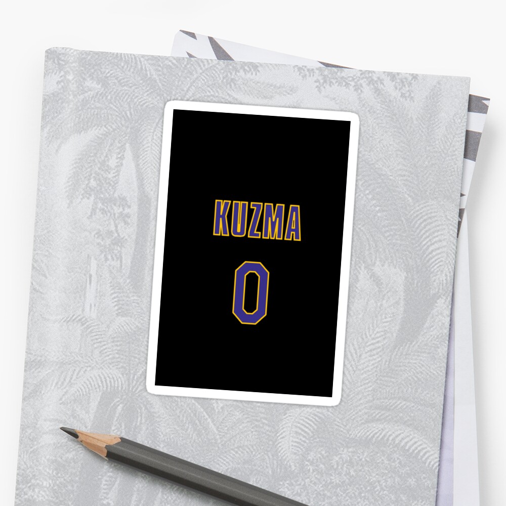 kyle kuzma jersey black