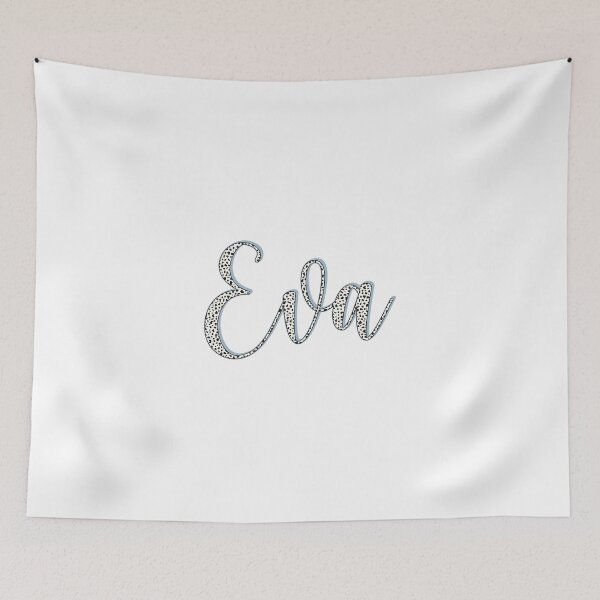 Item preview, Eva name, Dalmatian pattern Eva first name designed and sold by Danylo Mikhnievych.