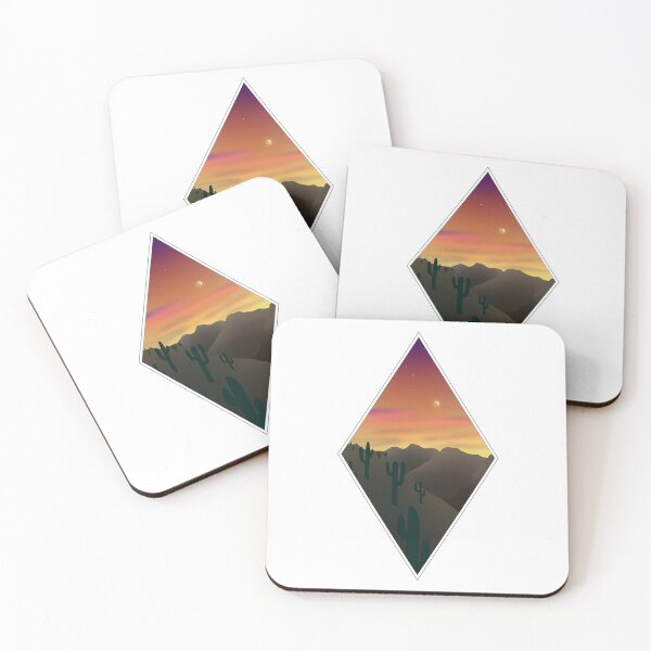 Item preview, Geometric Desert Sunset designed and sold by Lune Noire Designs.