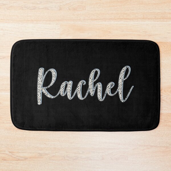 Item preview, Rachel name, Dalmatian pattern Rachel first name designed and sold by Danylo Mikhnievych.