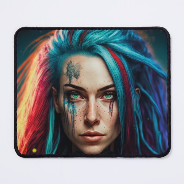 Artikelvorschau, Cyberpunk Girl #4 entworfen und verkauft von CXDigitalArt.