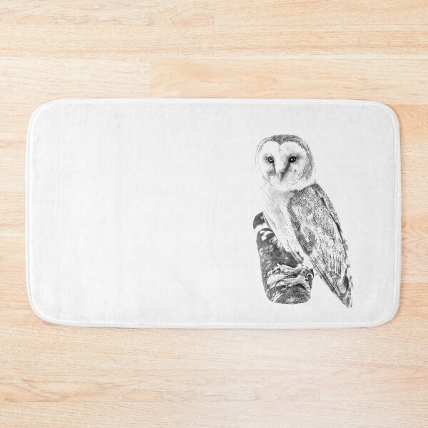 Item preview, European Barn Owl image converted to a drawing designed and sold by Dalyndigital Photography.