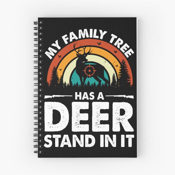 Item preview, My Family Tree Has A Deer Stand In It Retro Design For Hunter - Funny Deer Hunting Vintage designed and sold by naworas.