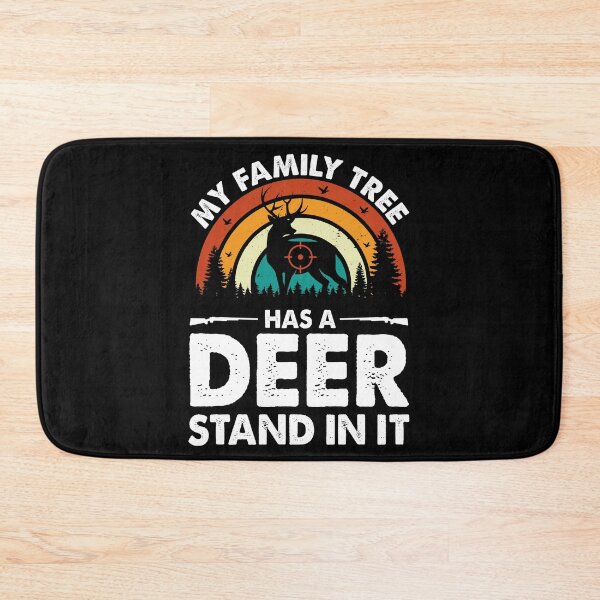 Item preview, My Family Tree Has A Deer Stand In It Retro Design For Hunter - Funny Deer Hunting Vintage designed and sold by naworas.