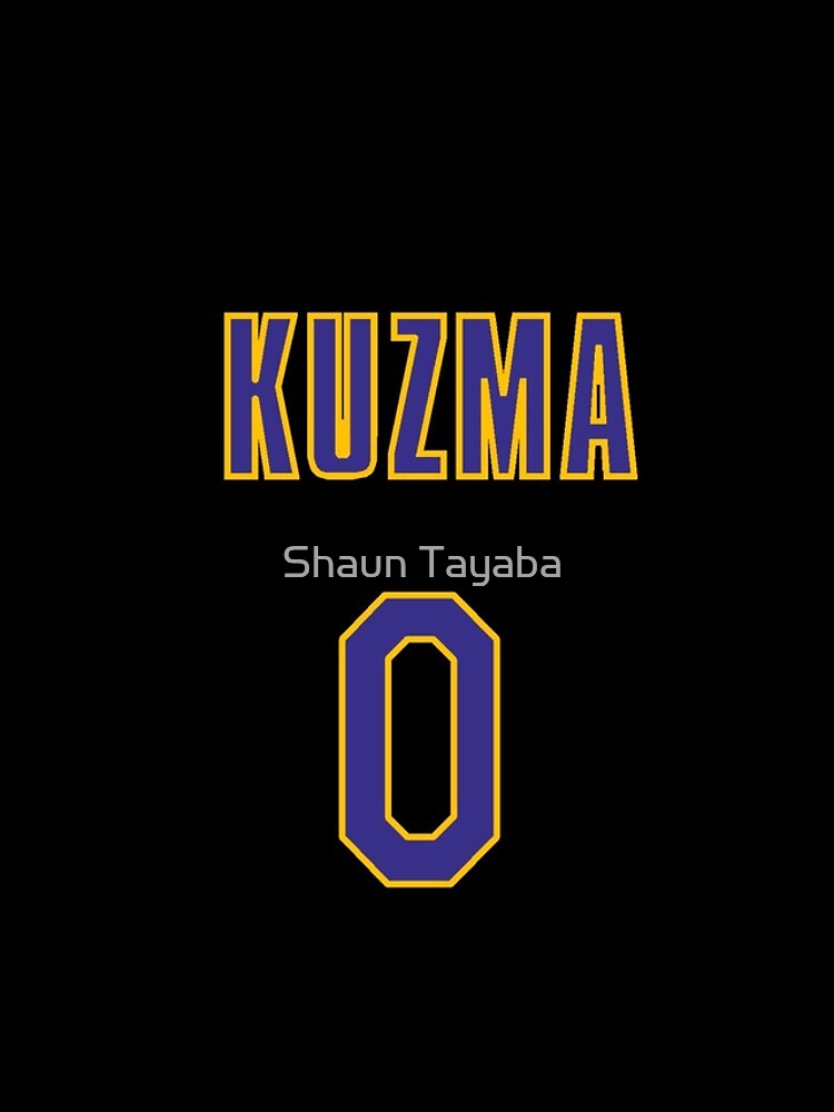 "Kyle Kuzma 0 Black Jersey Phone Case" iPhone Case for Sale by shauntayaba Redbubble