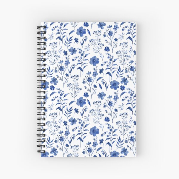 Item preview, Vintage blue flowers designed and sold by vikimarmot85.