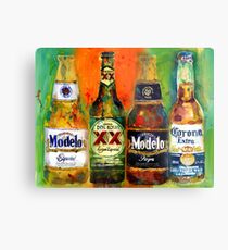 Modelo, Dos Equis, Corona - Mexican Beers Metal Print