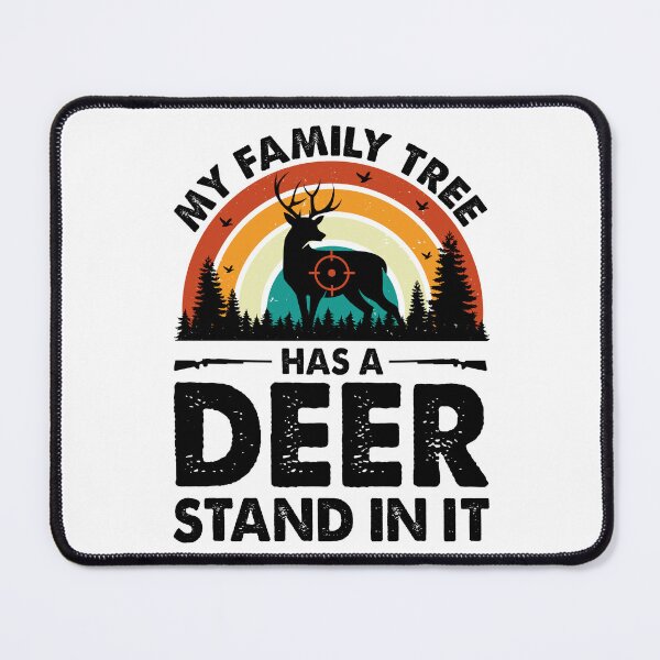 Item preview, My Family Tree Has A Deer Stand In It Vintage Design For Hunter - Funny Deer Hunting Retro designed and sold by naworas.