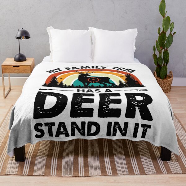 Item preview, My Family Tree Has A Deer Stand In It Vintage Design For Hunter - Funny Deer Hunting Retro designed and sold by naworas.