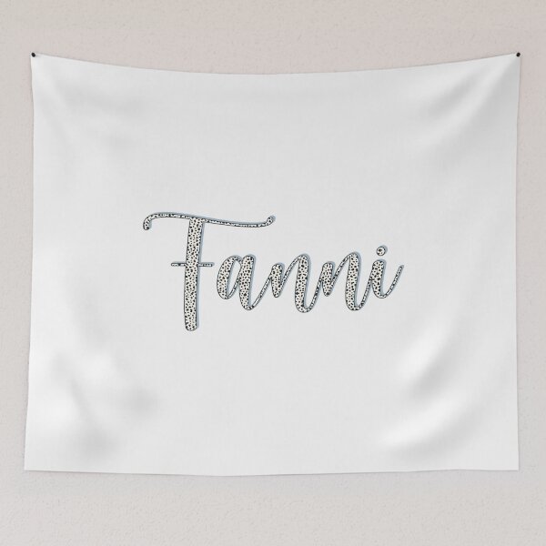 Item preview, Fanni name, Dalmatian pattern Fanni first name designed and sold by Danylo Mikhnievych.