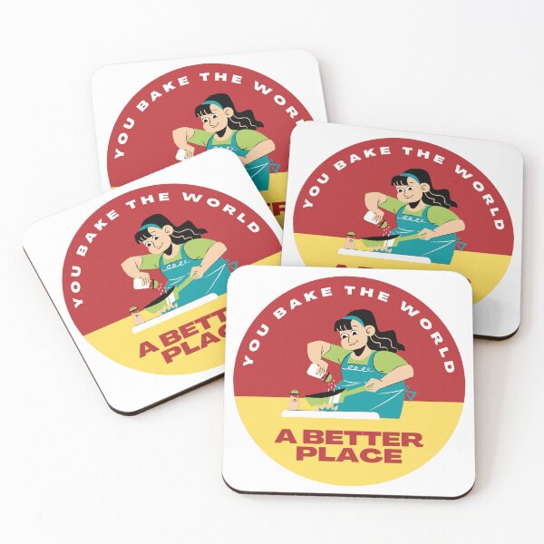 Item preview, You bake the world a better place designed and sold by Univers Gifts.