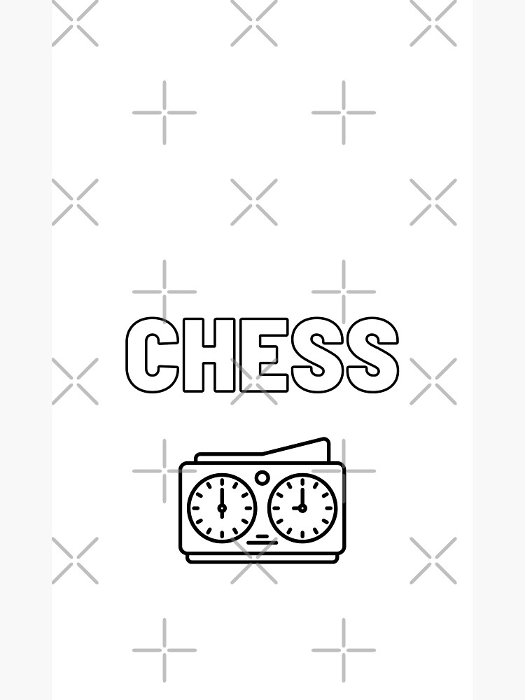 "Chess Coffee Cup, Chess Clock Design" Sticker for Sale by ChessPoker