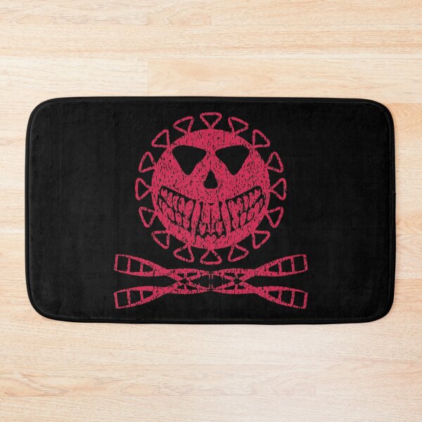 Item preview, Directed Evolution Virus Skull with DNA MRNA Strands - Bold Modern Jolly Roger Design  designed and sold by pelagio.