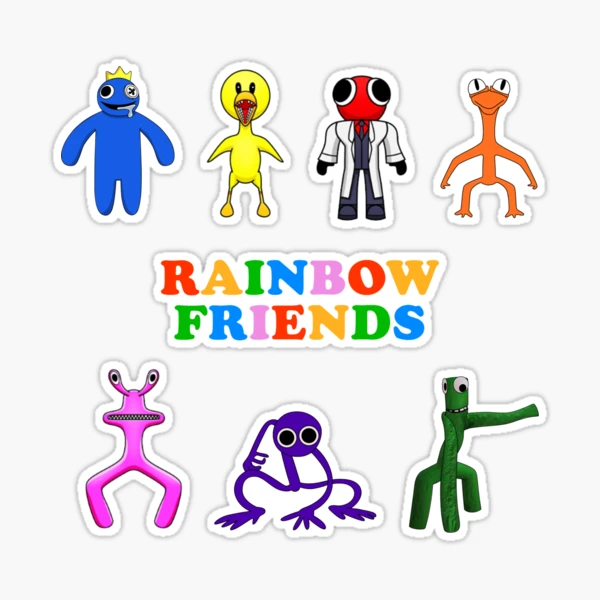 Rainbow Friends Purple, Blue, Green, : r/RainbowFriends