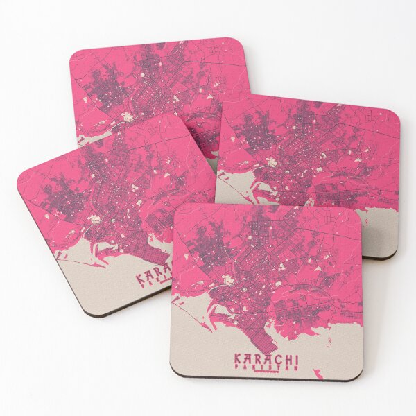 Item preview, Karachi City Map of Sindh, Pakistan  - Blossom designed and sold by deMAP.