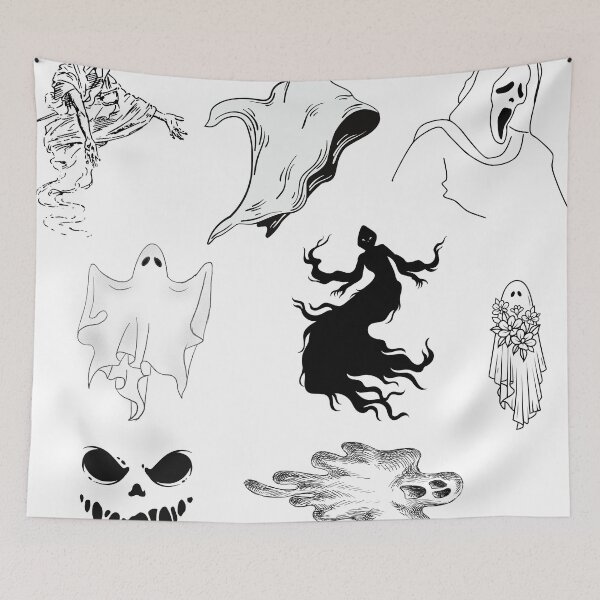 Item preview, Ghost Stickers Pack Bundle designed and sold by bluAvocado.