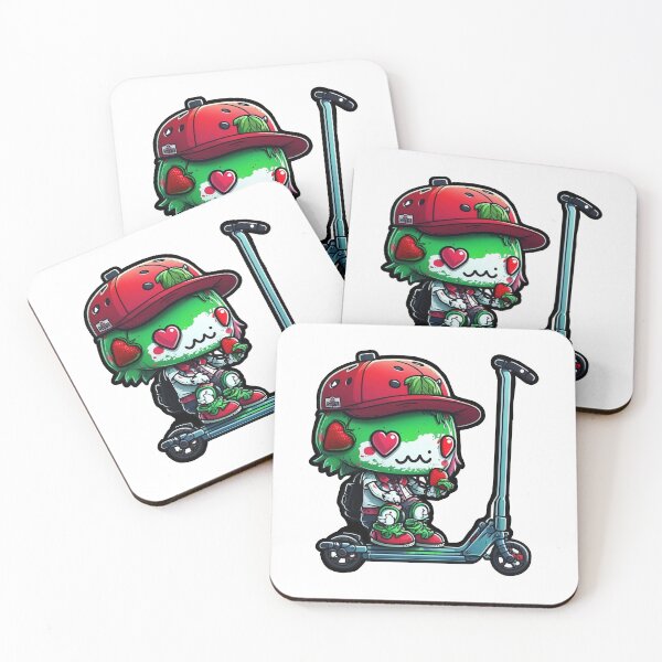 Item preview, Chibi Zombie halloween tae graffiti  monster sticker designed and sold by FunArt4You.