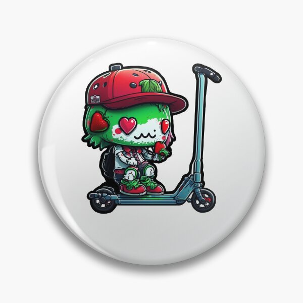 Item preview, Chibi Zombie halloween tae graffiti  monster sticker designed and sold by FunArt4You.