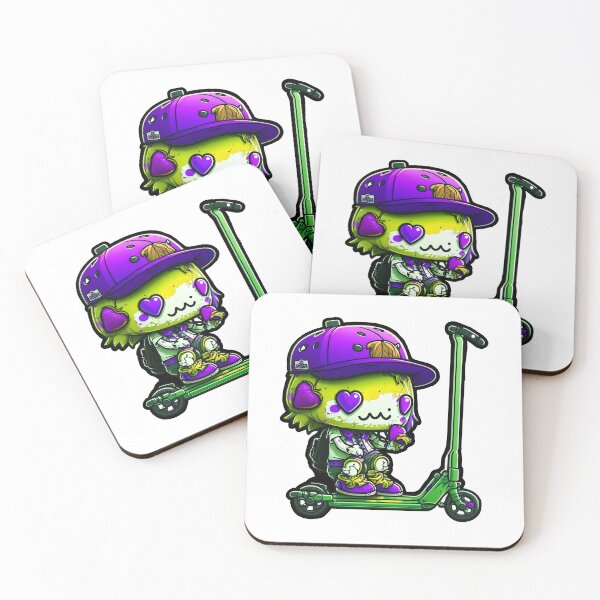 Item preview, Chibi Zombie halloween tae graffiti  monster sticker designed and sold by FunArt4You.