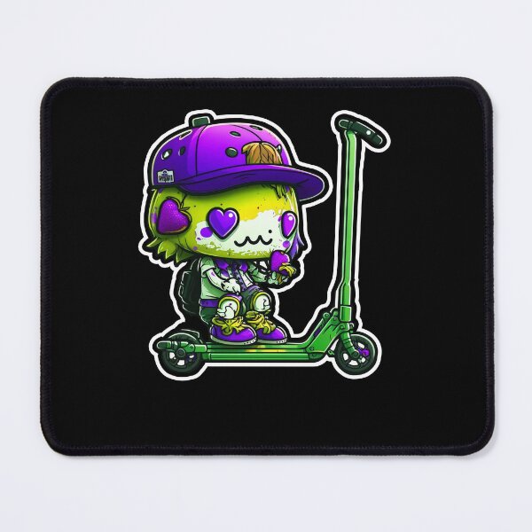 Item preview, Chibi Zombie halloween tae graffiti monster sticker designed and sold by FunArt4You.