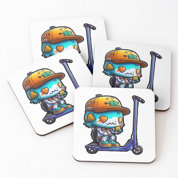 Item preview, Chibi Zombie halloween tae graffiti  monster sticker designed and sold by FunArt4You.