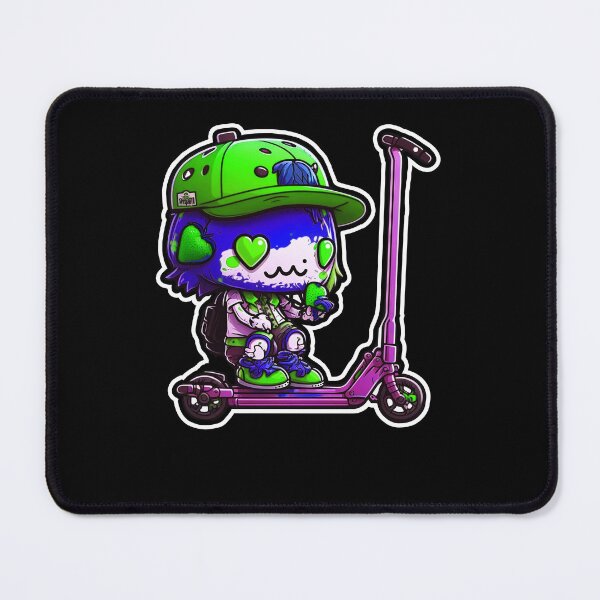 Item preview, Chibi Zombie halloween tae graffiti monster sticker designed and sold by FunArt4You.